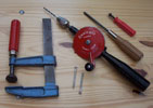 [A collection of woodworking tools]