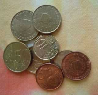[small change, coins]