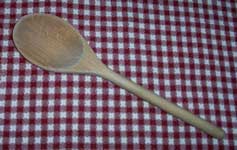 [a wooden spoon]