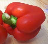 [a red bell pepper]